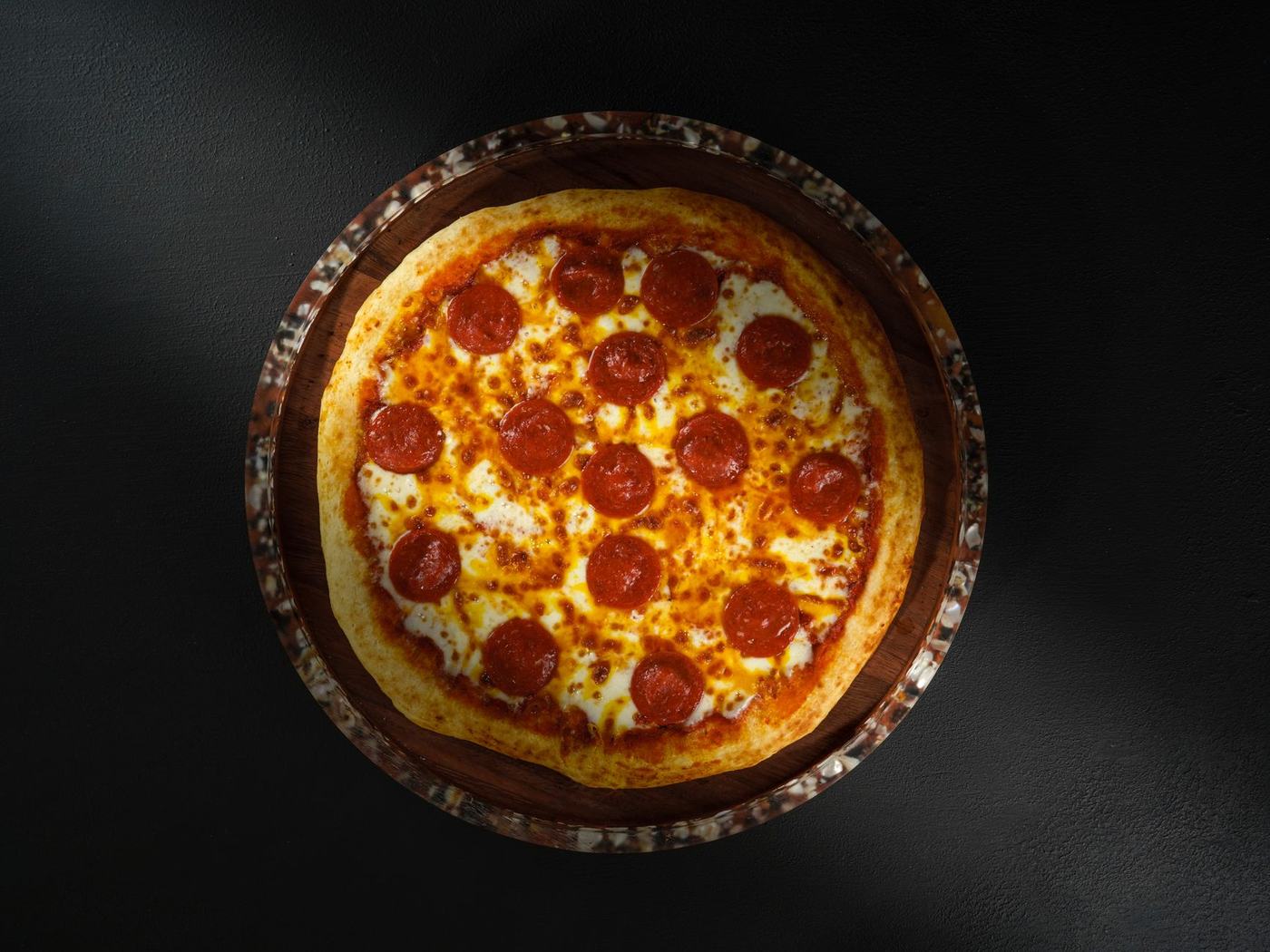 Pizza med salami